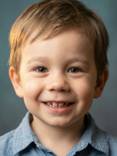 Smiling child portrait