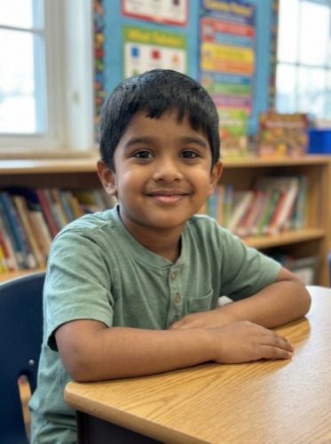 Warm family portrait